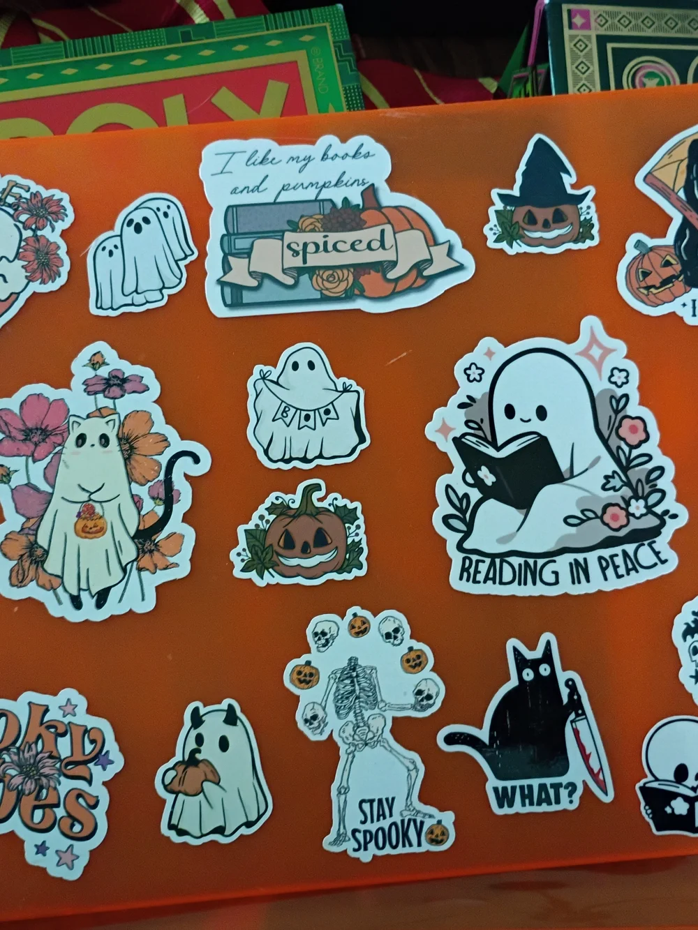 Halloween Ghost Bookish Smut Laptop Cover